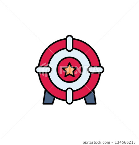 goal vector icon filled line style. Perfect for website, application, commerce, presentation, logo and more. modern outline icon goal vector icon filled line style. Perfect for website, application, commerce, presentation, logo and more. modern outline icon 134566213