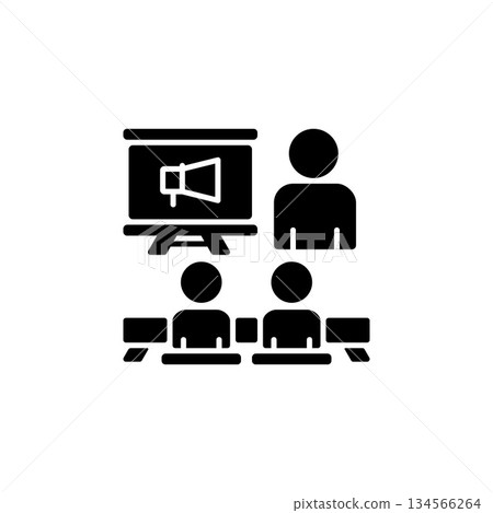 marketing training icon. internet marketing icon. perfect to logo, presentation template, website, application, and more product. vector icon design solid style marketing training icon. internet marketing icon. perfect to logo, presentation template, website, application, and more product. vector icon design solid style 134566264