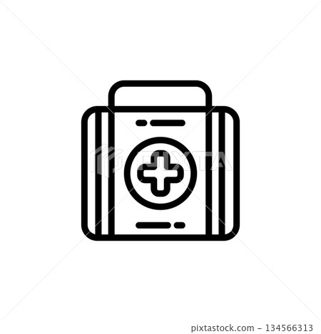 first aid kit vector icon. medicine icon outline style. perfect use for logo, presentation, website, and more. simple modern icon design line style first aid kit vector icon. medicine icon outline style. perfect use for logo, presentation, website, and more. simple modern icon design line style 134566313