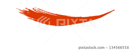 New Year's material: red brush strokes New Year's material: red brush strokes 134566558