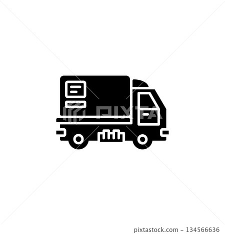 truck vector icon. transportation and vehicle icon solid style. perfect use for icon, logo, illustration, website, and more. icon design solid style truck vector icon. transportation and vehicle icon solid style. perfect use for icon, logo, illustration, website, and more. icon design solid style 134566636