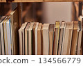 Books in a library 134566779