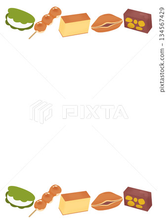 日本糖果框架 134567429