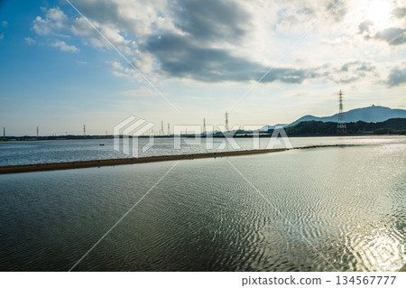 Tahara Bay in Tahara City (Aichi Prefecture) 134567777