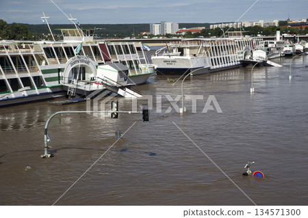 Flooding in Dresden, Germany, June 2013 134571300