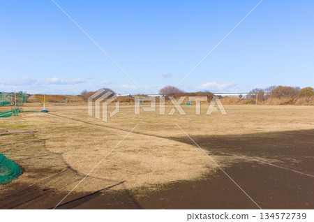 江戶川河岸地面,埼玉縣三里市,2025年12月 江戶川河岸地面,埼玉縣三里市,2025年12月 134572739