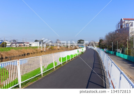 Shibakawa Cycling Road, Kawaguchi City, Saitama Prefecture December 2025 Shibakawa Cycling Road, Kawaguchi City, Saitama Prefecture December 2025 134572813