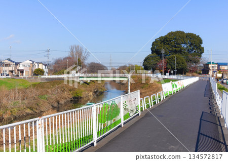 Shibakawa Cycling Road, Kawaguchi City, Saitama Prefecture December 2025 134572817