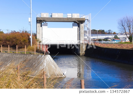 Around Kamiyagiri Water Gate, Matsudo City, Chiba Prefecture December 2025 134572867