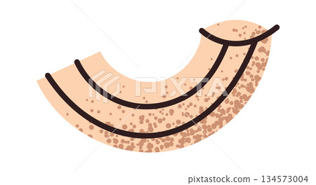 Cute macaroni fun culinary sticker 134573004