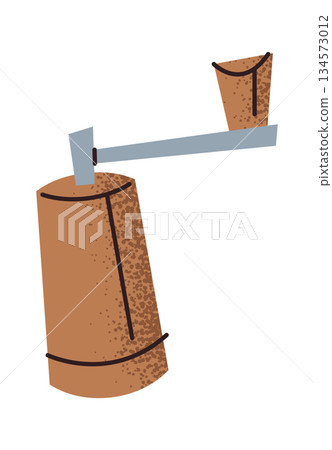 Vintage cheese grinder design element 134573012