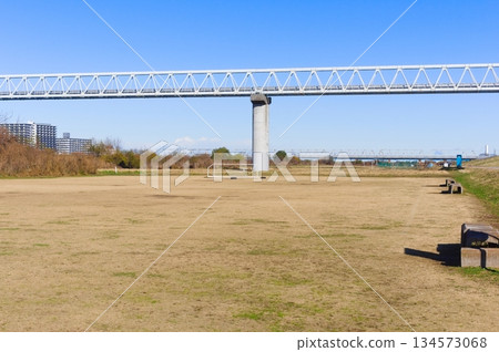 Edogawa Riverbank Ground, Nagareyama City, Chiba Prefecture December 2025 134573068