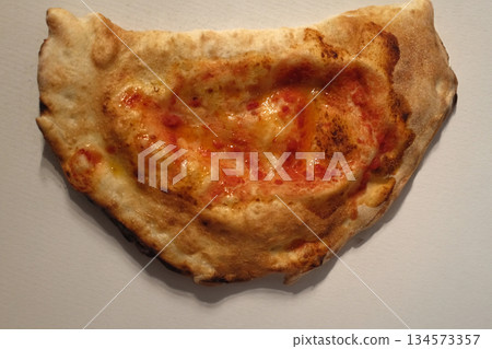 cheese and tomato pizzas as italian food cheese and tomato pizzas as italian food 134573357