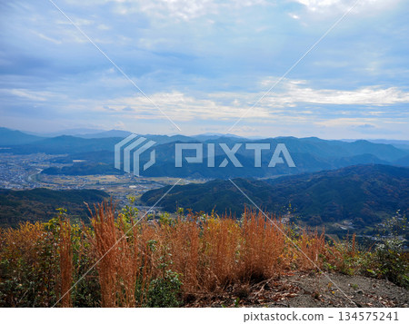 Iwakuni City, view from Mt. Takato Iwakuni City, view from Mt. Takato 134575241