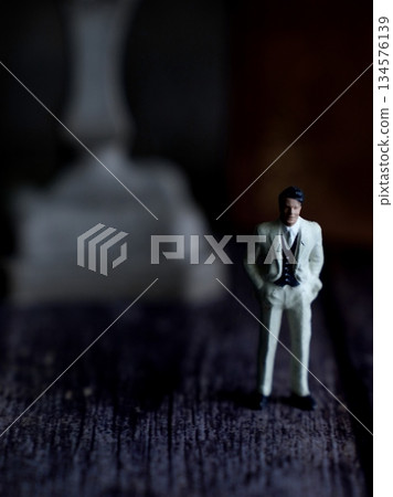 Chess and businessmen 134576139