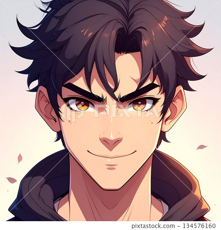 [AI-generated image] A sharp, handsome male model 134576160