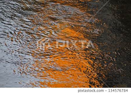 橙色背景素材,靈感來自水面漣漪 橙色背景素材,靈感來自水面漣漪 134576784