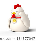 Invitation Rooster 134577047