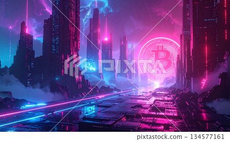 A futuristic digital art wallpaper featuring a glowing blue abstract fractal background with purple particles and light motion energy waves across a dark science technology universe space A futuristic digital art wallpaper featuring a glowing blue abstract fractal background with purple particles and light motion energy waves across a dark science technology universe space 134577161