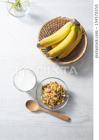 Cereal breakfast image Cereal breakfast image 134578358