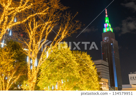 <東京>新宿冬季燈光秀 <東京>新宿冬季燈光秀 134579951