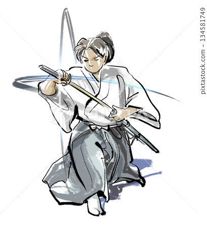 居合－快速拔劍 134581749