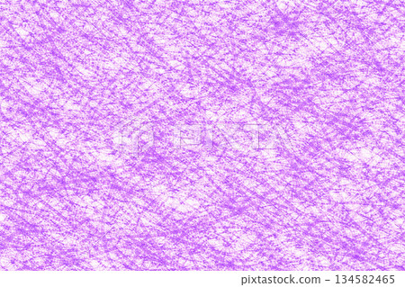 紫色蠟筆手繪紋理背景 134582465