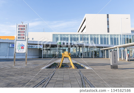 Wakkanai City, Hokkaido: The northernmost railway station, JR Wakkanai Station, and the Northernmost Monument in Japan Wakkanai City, Hokkaido: The northernmost railway station, JR Wakkanai Station, and the Northernmost Monument in Japan 134582586