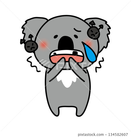 無尾熊患齲齒 134582607