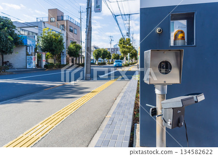 東京八王子警察署車輛進入感應器 134582622