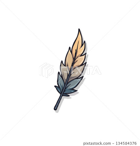 Captivating quill illustration showcases nature's gentle beauty and artistic expression perfect Captivating quill illustration showcases nature's gentle beauty and artistic expression perfect 134584376