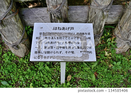 Toyota City, Aichi Prefecture: Asuke Castle "Mayumiyama Castle" - a restored medieval mountain castle park Toyota City, Aichi Prefecture: Asuke Castle "Mayumiyama Castle" - a restored medieval mountain castle park 134585406
