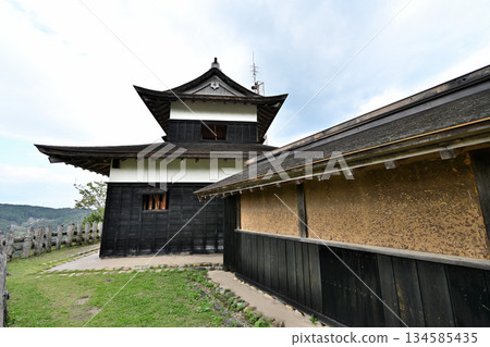 Toyota City, Aichi Prefecture: Asuke Castle "Mayumiyama Castle" - a restored medieval mountain castle park Toyota City, Aichi Prefecture: Asuke Castle "Mayumiyama Castle" - a restored medieval mountain castle park 134585435