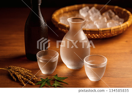 Chilled shochu Chilled shochu 134585835