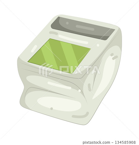 Illustration of fingerprint scanner Illustration of fingerprint scanner 134585908