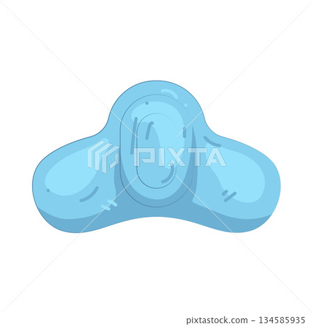 Illustration of wearable biosensor  134585935