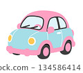 cute car illustration 134586414
