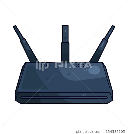 illustration of Router illustration of Router 134586605