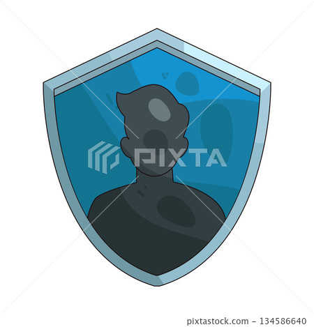 illustration of privacy 134586640