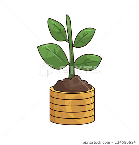 illustration of Funding 134586654