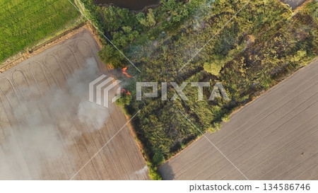 Climate change, Agriculture burning release carbon 134586746