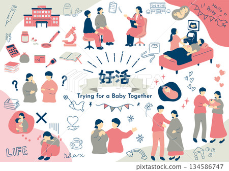 備孕夫婦 134586747