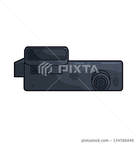 illustration of Dashcam  134586848