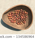 Making pickled plums and drying them in the sun 134586964