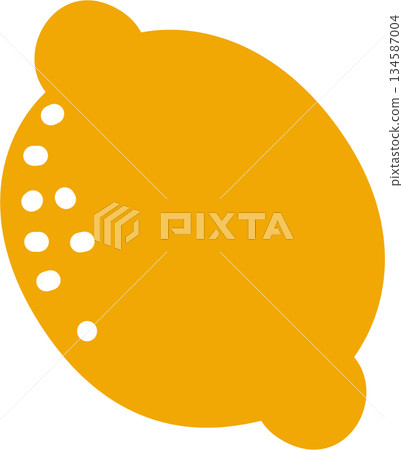 summer beach lemon icons tropical vacation ornaments decoration element, flat jpg illustration cartoon character costume design 134587004