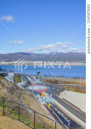 Lake Suwa Smart Interchange [Okaya City] 134587693