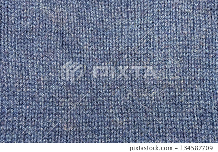 Navy blue stockinette knit background Navy blue stockinette knit background 134587709