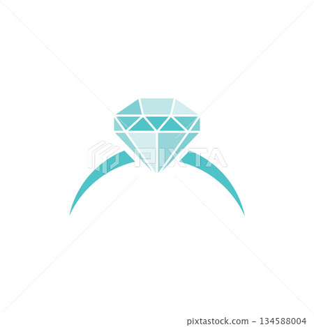 Diamond logo icon Diamond logo icon 134588004