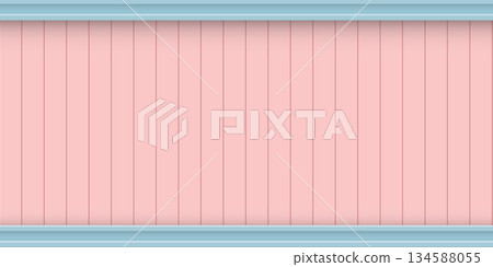 Cut timber panels pink and blue colors background graphic illustration. Cut timber panels pink and blue colors background graphic illustration. 134588055
