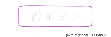 Fluid hand drawn rectangle frame outline forms a modern box with violet border for text. Background includes a fluid banner template, ideal for graphic layouts and creative projects. Fluid hand drawn rectangle frame outline forms a modern box with violet border for text. Background includes a fluid banner template, ideal for graphic layouts and creative projects. 134588926